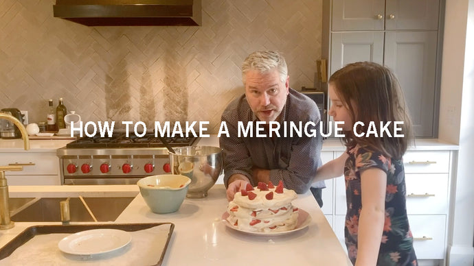 How to make a meringue cake