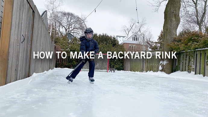 How to make a backyard rink