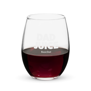 Dad Juice Glass