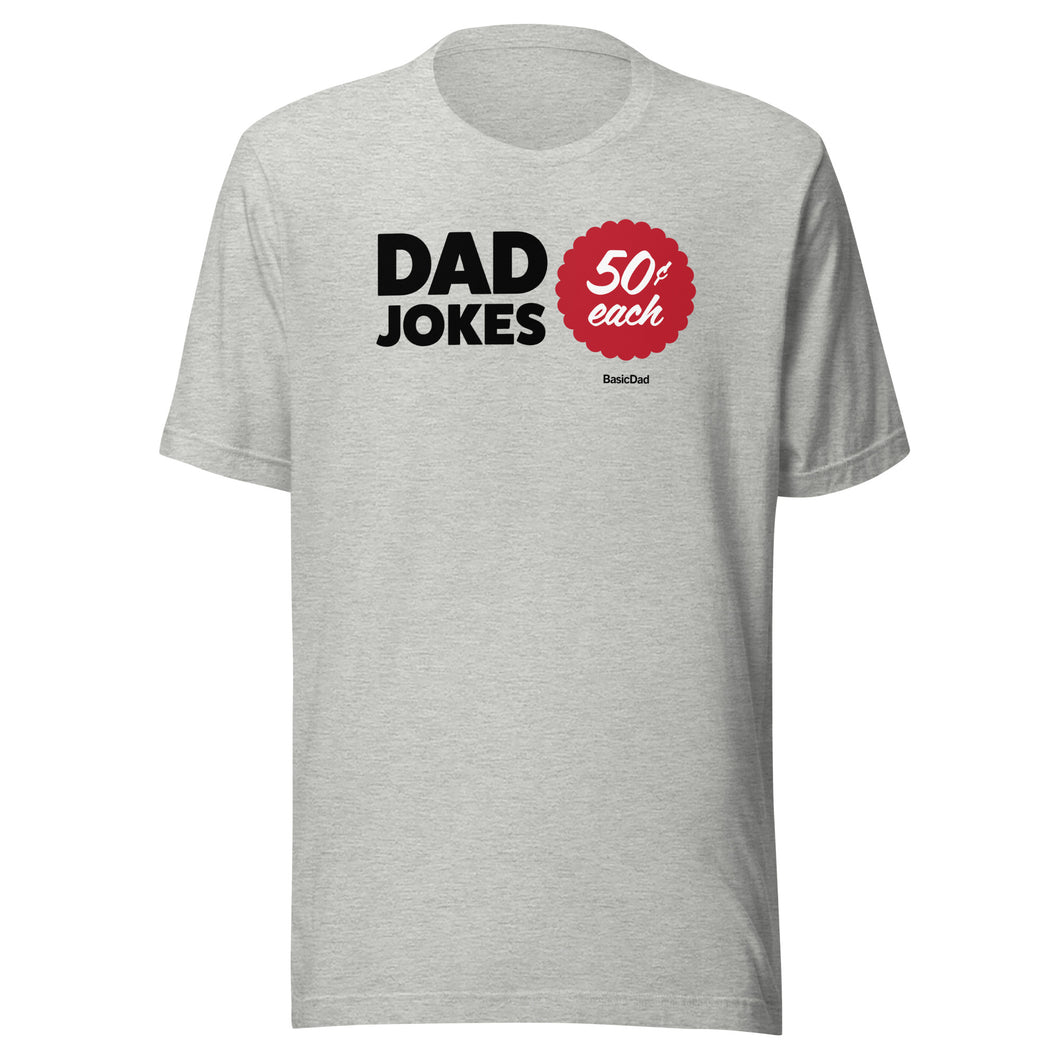 Dad Jokes T - Light